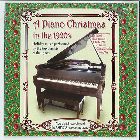 A Piano Christmas in the 1920s <font color="bf0606"><i>DOWNLOAD ONLY</i></font> LYR-6012